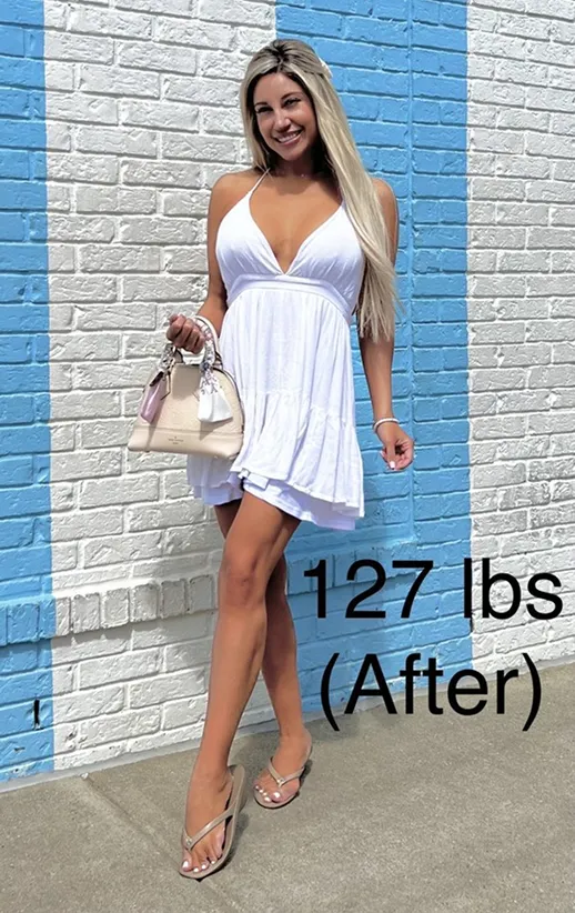 Before and after result